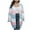 Pink1, variant on Diufon Plus Size Cardigans for Women Color Block Midi Coats Long Sleeve Sweaters with Pockets