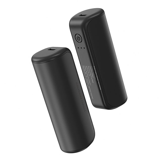 Calentador De Manos Magnético, Calentador De Manos Portátil Recargable 2 En 1 Con Calentamiento Rápido Y 3 Configuraciones De Calor Para Acampar Y Pescar En Invierno
