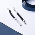 thumbnail image 6 of Stainless Steel Long Bar Locket with Birthstone Leather Funeral Urns Bracelet for Cremation Ashes Holder Memorial Bracelet, 6 of 7