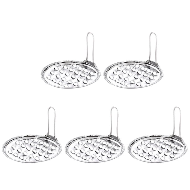 5 PCS Jelly Scraping Tools Cheese Scarpers Raspadores de frutas multiusos (Plata)