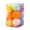 S, variant on opvise 12Pcs/Box Cat Toys Mute Fun Good-looking Portable Healthy Entertainment Multicolor Cat Toy Plush Teaser Balls S