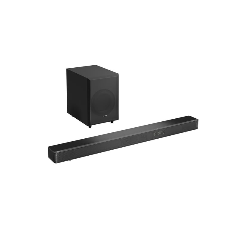Hisense 3.1.2 Ch 360W Soundbar with Wireless Subwoofer* and