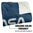 thumbnail image 3 of NASA Blanket, 50"x60", Space Shuttle Silky Touch Sherpa Back Super Soft Throw Blanket, 3 of 5