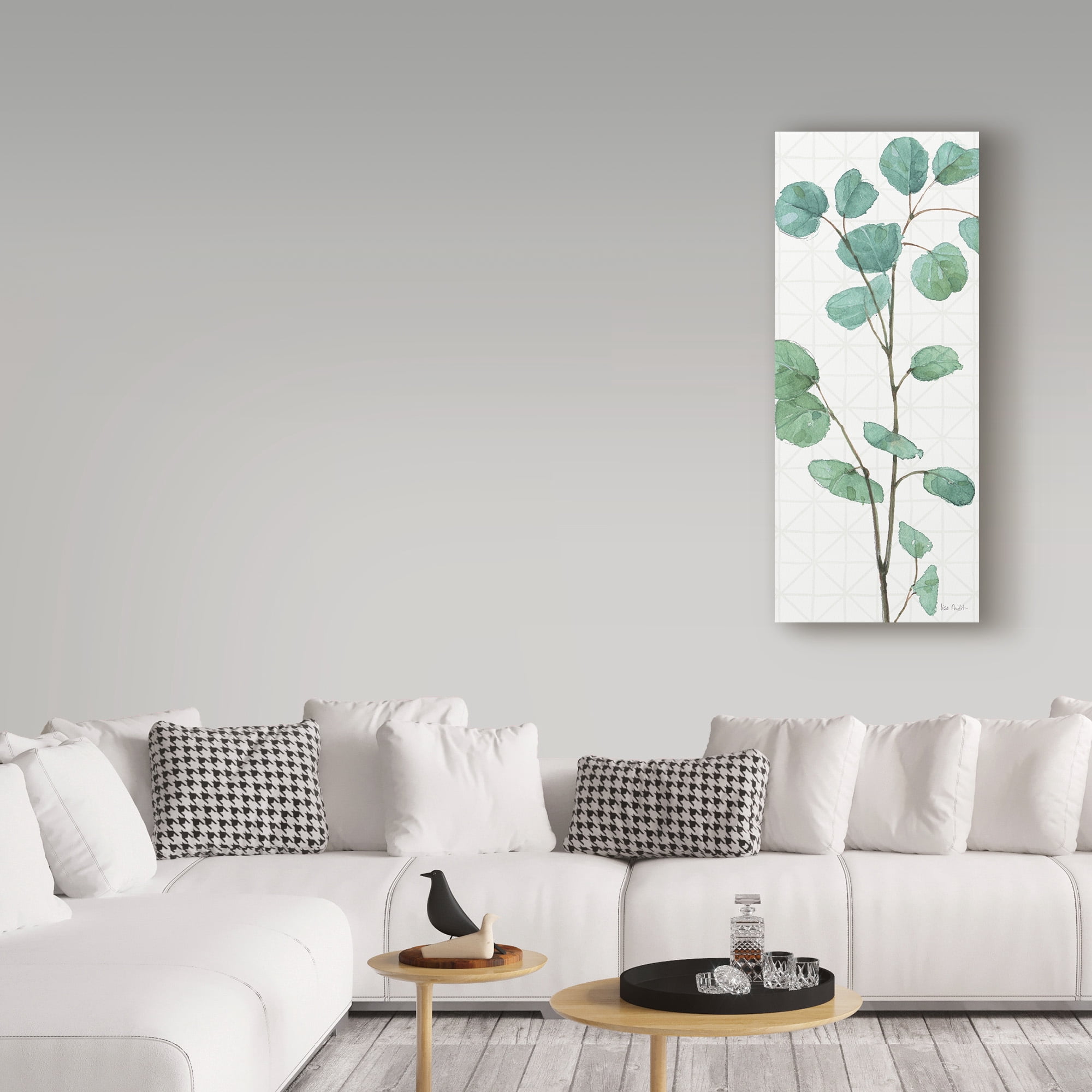 Trademark Fine Art 'Mixed Greens LIX' Canvas Art by Lisa Audit