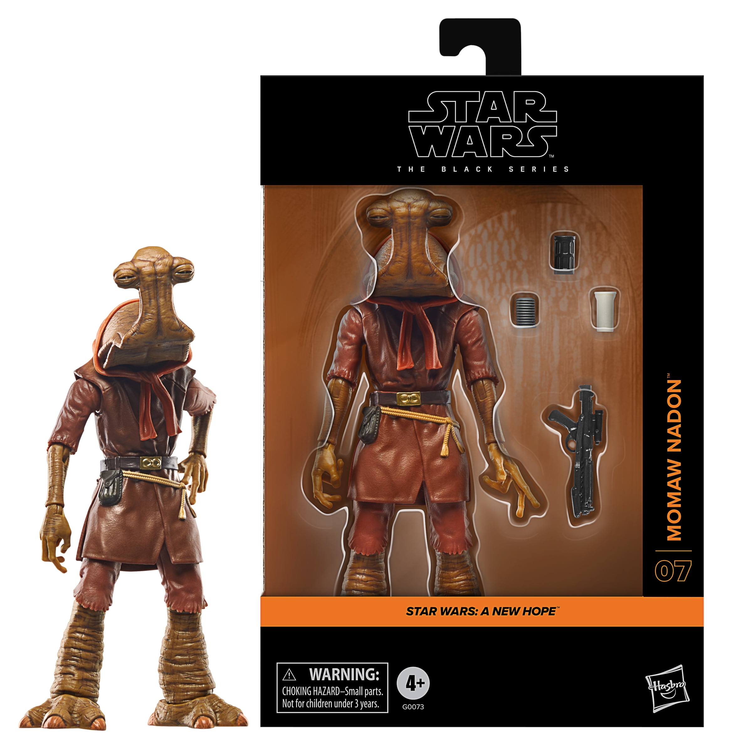 Star Wars the Black Series Momaw Nadon, Star Wars: A New Hope Deluxe Action Figure (6”)