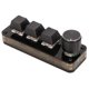 thumbnail image 1 of Teclado mecánico macro teclado intercambiable en caliente Separación de línea Mini teclado de 3 teclas Programación personalizada Interruptor azul acrílico con perilla para ANGGREK Otros, 1 of 8