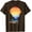Brown, variant on Outdoor Sunset Vintage Style Mountains Sun Nature Unisex T-Shirt for Men Women Kids Toddler
