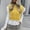 Yellow, variant on DuoJiaJ Womens Sleeveless Knit Vest, Pullover Solid Color Casual Sweater Gray S