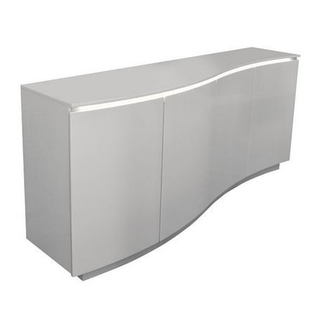 Orren Ellis Wenner High Gloss Credenza Orren Ellis Wenner High Gloss Credenza