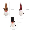thumbnail image 5 of Christmas Wine Sweater - 3Pcs Santa, Reindeer and Snowman Cover for Red Wine Bottles - Christmas and New Year Party Decoration, 5 of 8