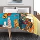 thumbnail image 5 of Noche de la Zoopocalipsis anti-pilling, suave, ligera, esponjosa y acogedora de lujo para hogar y cocina – Perfecta para niños y adultos,120X80cm, 5 of 6