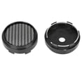 thumbnail image 5 of 4 Pcs 66mm 6 Lugs Matte Black Universal Car Wheel Tyre Center Hub Cap Cover, 5 of 8