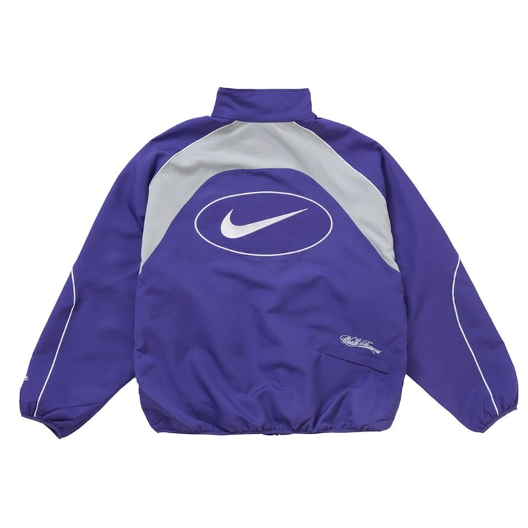Supreme®/Nike® Track Jacket size M Supreme Men's Nike Track Jacket Purple, from StockX