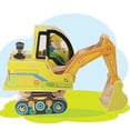 thumbnail image 1 of HUASHENG Children DIY Handmade Wooden Cartoon Car Puzzle Learning Educational Toys, 1 of 2