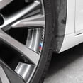 thumbnail image 5 of SHEKIKO 4PCS Carbon Fiber Car Wheel Center Emblems for BMW 1-7 Series, X1-X6, 5 of 7