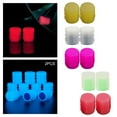 thumbnail image 3 of 2x Car Valve Caps Covers Luminous for Universal Cars Caps Luminous Wheels Electric Vehicle Green, 3 of 8