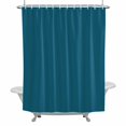 thumbnail image 5 of Solid Dark 36x78 Inches Waterproof Shower Curtain, Teal Bath Curtain Set with 12 Hooks Washable Shower Curtains for Bathroom Bathtub Decor, 5 of 9