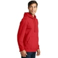 thumbnail image 4 of Port & Company Fan Favorite Fleece Pullover Hooded Sweatshirt-4XL (Bright Red), 4 of 6