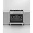 thumbnail image 4 of OR36SCG4W1 36" Classic Series Freestanding Gas Range with 4.7 cu. ft. Capacity  AeroTech Convection  and 2 Racks  in White, 4 of 5