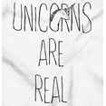 thumbnail image 2 of Unicorns Are Real Fantasy Creature Womens Slim Fit Graphic Tee Brisco Brands M, 2 of 5