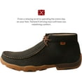 thumbnail image 6 of Twisted X Mens Casual Leather Handcrafted Chukka Driving Mocs, 6 of 8