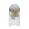 thumbnail image 2 of Your Chair Covers - 10 Pack Burlap Sashes 6" x 108", 2 of 3