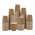 thumbnail image 1 of Café Express (500 Count) 12 oz - 354 ml Disposable Ripple Coffee Cups, Hot and Cold Beverage Drinking Paper Cups for Parties, Picnics, Events, Take-Out, 1 of 4