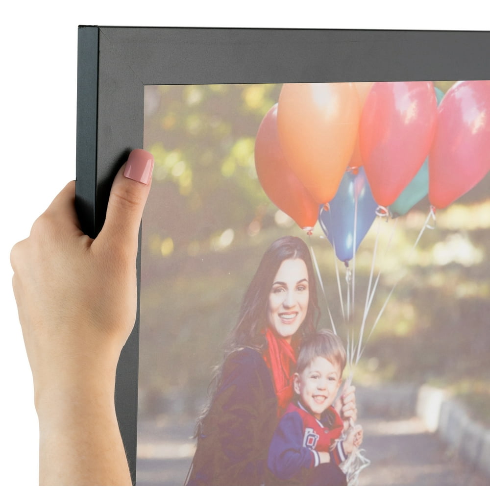 What Size Frame For 13x17 Print 2 ArtToFrames 13x17 Inch Black Picture Frame, This Black MDF Poster Frame