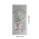 thumbnail image 3 of Cortina navideña colorida con árbol de Navidad, de encaje, con barra de hilo, decoración de muñeco de nieve., 3 of 6