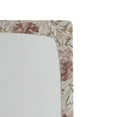 thumbnail image 3 of Ambesonne Vintage Fitted Sheet, Nostalgic Floral Print Art, Twin XL Size, Eggshell and Pale Ruby, 3 of 5