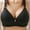Black, variant on Women's Push Up Wireless Bra, Womens Bras, Women Solid Color Wide Strap Push Up Breathable Lightweight Everyday Bra Beige, 38/85B
