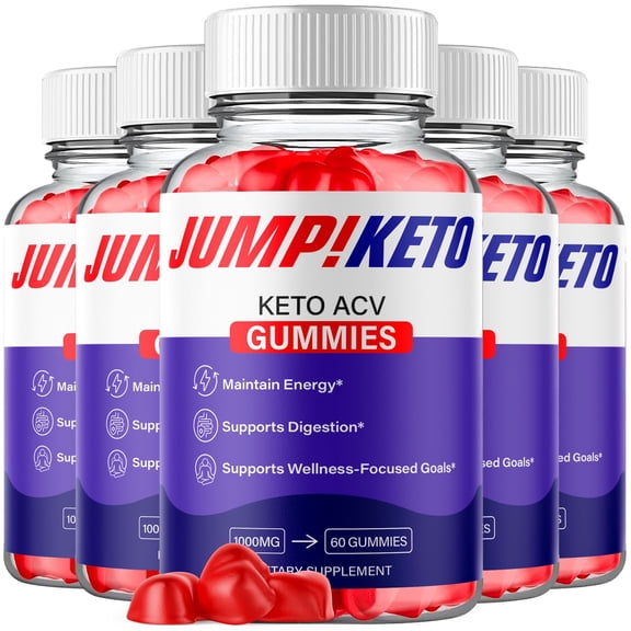 Jump Keto ACV Gummies 1000MG Advanced Formula Vitamin 300 Gummies
