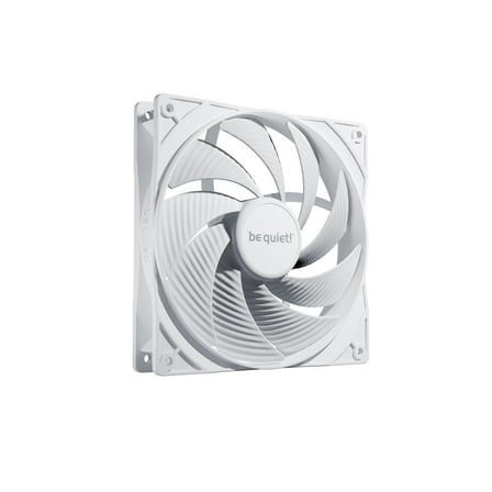 be quiet! Pure Wings 3 140mm Quiet PWM High-Speed Case Fan | White Fan | Speed-regulating Closed Loop Motor| Extraordinary Air Pressure | BL113