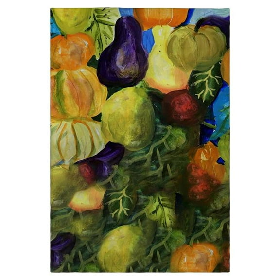 Betsydrake GT1159 20 x 20 in. Gourds II Guest Towel