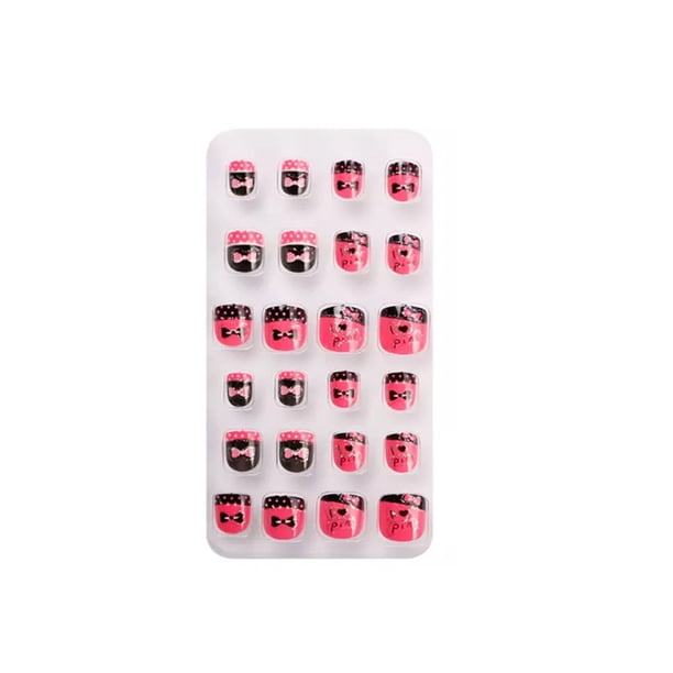1 Juego de envolturas navideñas para uñas, prensa en las uñas para niños, calcomanías artísticas para los dedos de los pies, herramienta de Pinceles de maquillaje y herramientas PNT-16-11 Qarigey CE011468-11