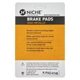 thumbnail image 5 of Niche Semi-Metallic Brake Pad Set for Suzuki Hayabusa Motorcycle MK1002450, 5 of 9