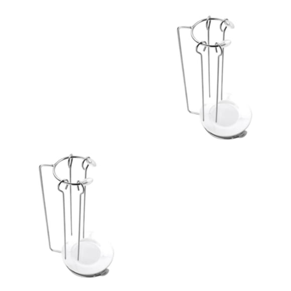 Sonducket Hot Dog Camping BBQ Skewer Fire Shrimp Meat Holder Grilling 4 palos 2piezas