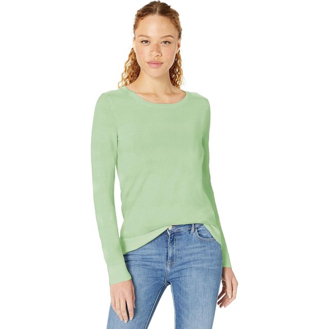 walmart Essentials Womens Lightweight Crewneck Sweater