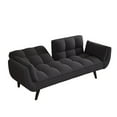 thumbnail image 4 of Historyli Go5H Living Sofa, 57" Sofa Couch With Two Armrests Tufted Seat Cushion,Comfortable Fit Sofa For Apartment Bedroom Small, 4 of 9