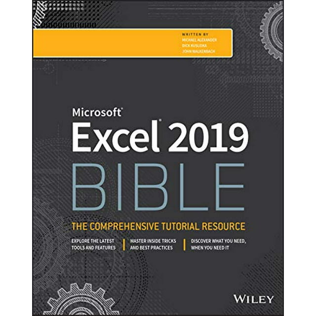 Excel 2019 Bible