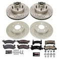 thumbnail image 3 of PowerStop Front and Rear Z23 Evolution Sport Carbon-Fiber Ceramic Brake Pad and Drilled & Slotted Rotor Kit Fits: PONTIAC Select Models K4152, 3 of 10