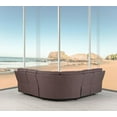 thumbnail image 3 of 80" X 80" X 39" Brown  Power Reclining Sectional, 3 of 4