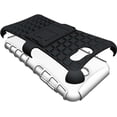 thumbnail image 6 of WHITE GRENADE GRIP RUGGED TPU SKIN HARD CASE COVER STAND FOR SAMSUNG GALAXY J3 EMERGE J327P (2017) (Sprint, Boost Mobile, Virgin Mobile), 6 of 8