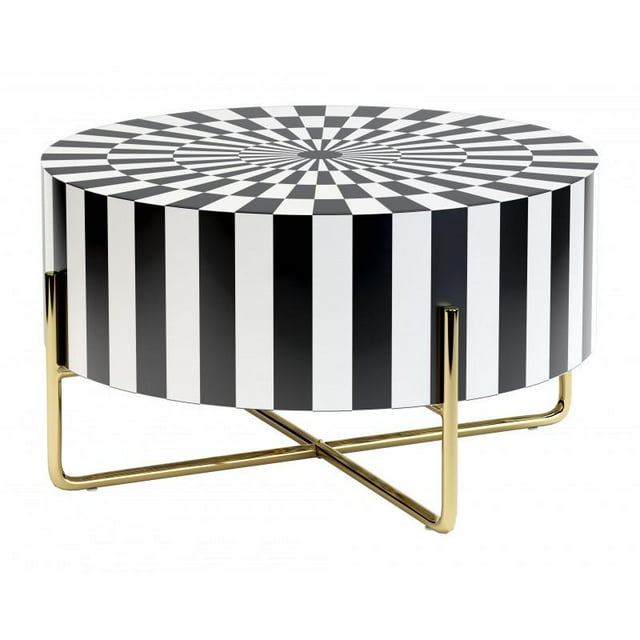 Mesa de Centro Kessa Muebles Thistle Negro