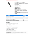 thumbnail image 2 of Front Left Suspension Air Strut - Compatible with 2003 - 2012 Land Rover Range Rover 2004 2005 2006 2007 2008 2009 2010 2011, 2 of 2