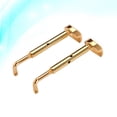 thumbnail image 1 of AURARMLET 2 Pcs Vis de Repose-Ton en Laiton Doré pour Violon Accessoires.34x0.63x0.49 Po, 1 of 8