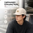 thumbnail image 6 of Under$5 Hats For Women Unisex 5 Panel Flat Brim Snapback Cap Vintage Breathable Quick Dry Baseball Hat Fashion Sun Protection Soft Tongue Hat for Summer Gsakboxl, 6 of 9