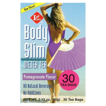 Uncle Lee's Tea Body Slim Dieter Tea, Pomegranate , 30 Tea Bags, 2.12 oz (60 g)