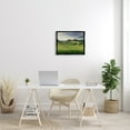 thumbnail image 2 of Stupell Industries Rolling Country Hills Green Rural Meadow Fields Painting Jet Black Floating Framed Canvas Print Wall Art, Design by Ziwei Li, 2 of 5