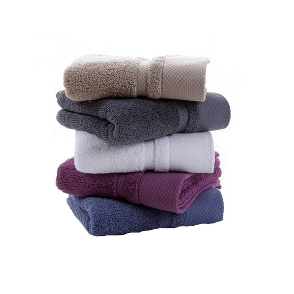 AUQ Bath Towel Sets,Premium Towels with Washcloths,Soft and Durable Bathroom Towels Set